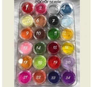 Set gel vẽ 24 màu